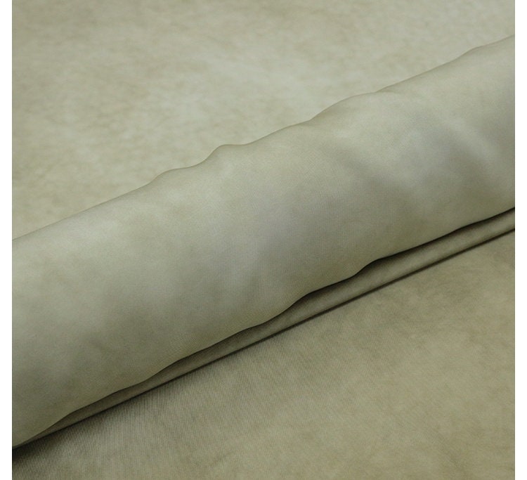 TWILL - 18 Momme Dirty Dyeing Distressed Twill Silk Fabric Made of Mulberry Silk - 135cm by the Yard