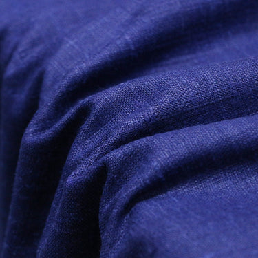 KLYLAN - Handmade Gambiered Ganton Tussah Mud Silk Fabric - 90cm wide by the Yard