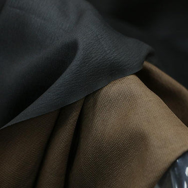 LZZSXY - Handmade 17 Momme Ancient Style Jacquard Natural Tussah Silk Mud Silk Satin Fabric - 88 cm By the Yard