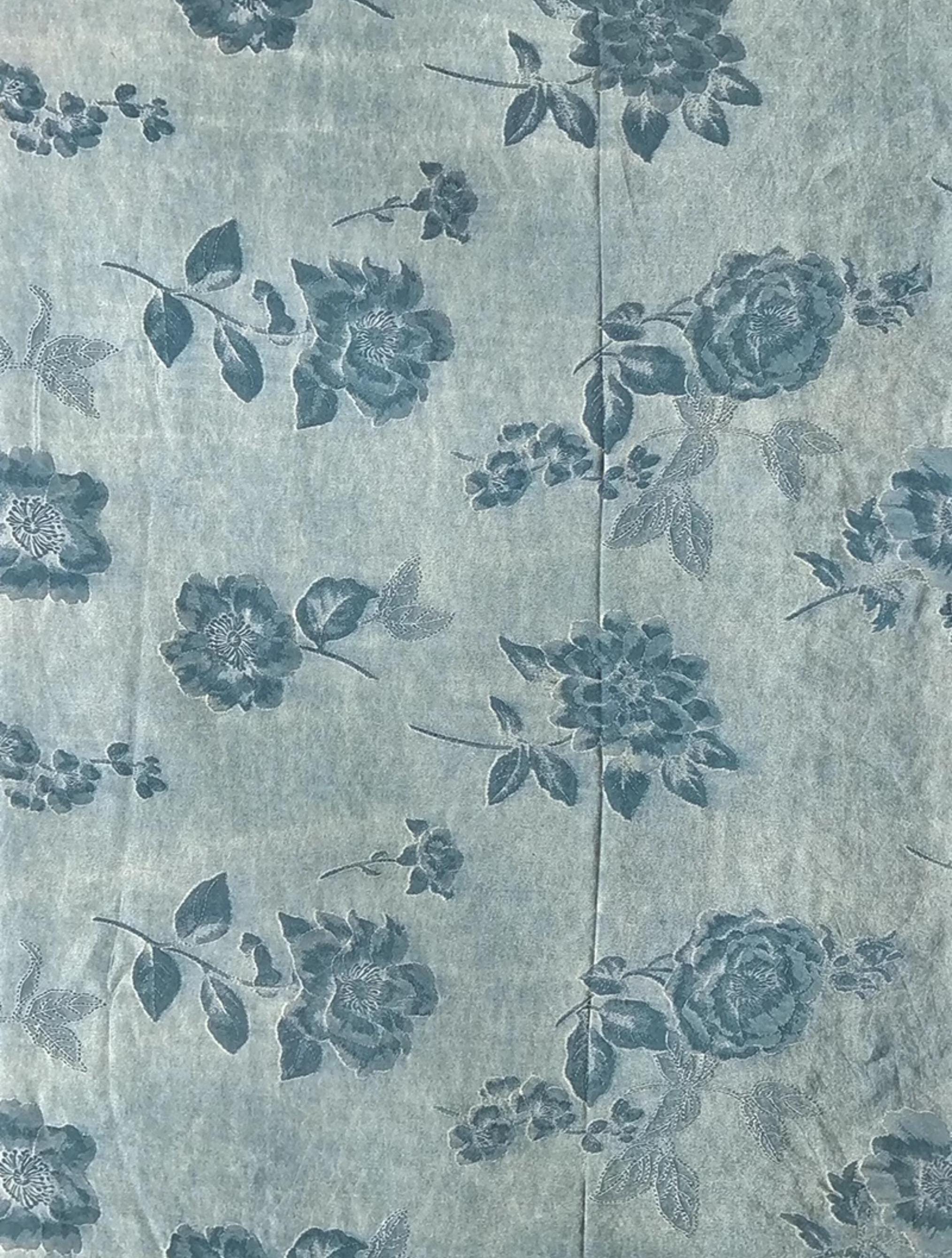 GYNVRH - Handmade 40 Momme Plant Dyeing Mud Silk Satin Fabric - 112cm By the Yard