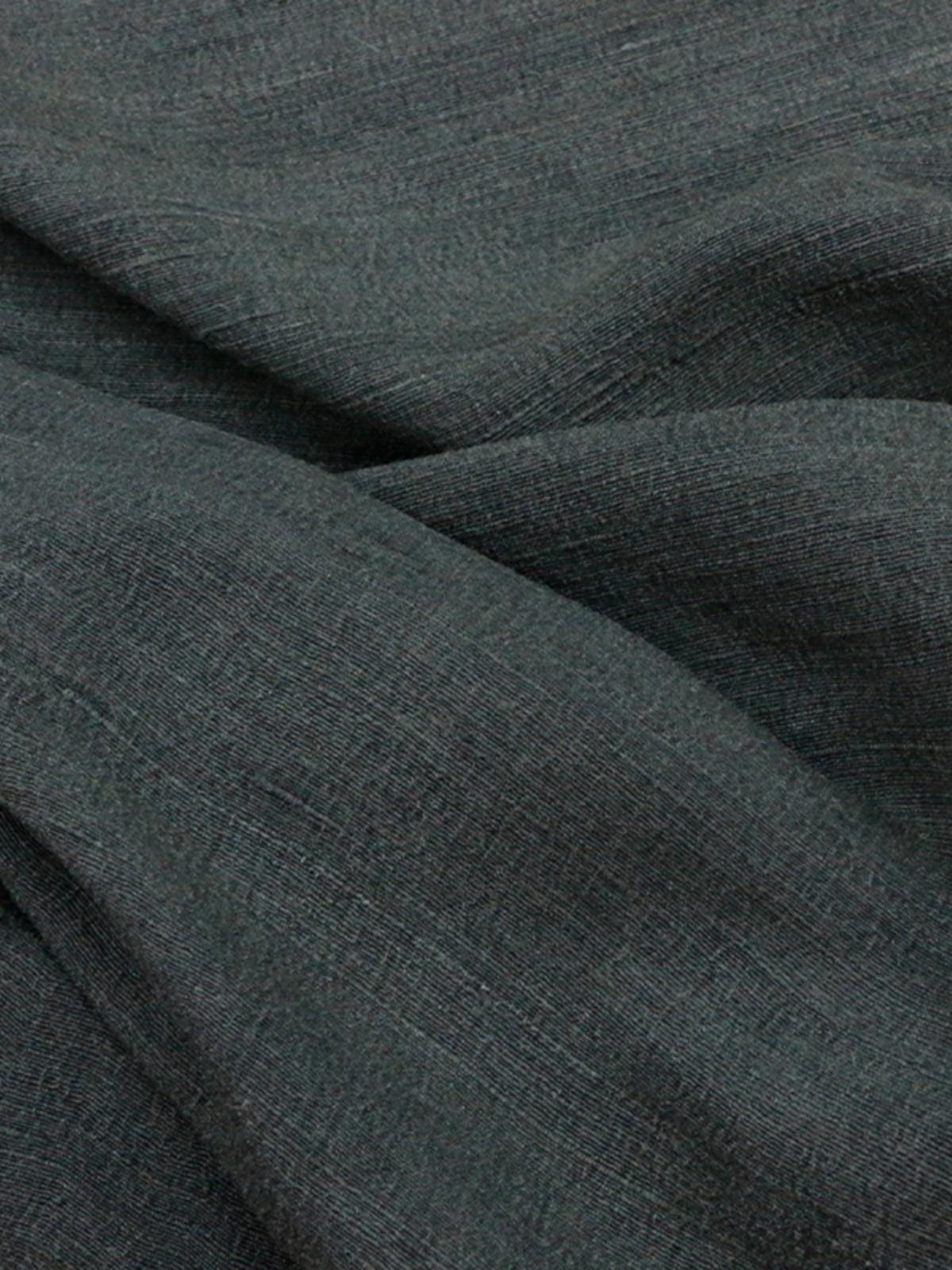 SOUZIC - 28 Momme Vintage Style Dirty Dyed Tussah Silk Fabric - 90cm wide by the Yard