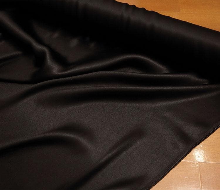 CFHSSM - Handmade 55 Momme PIZI Mud Silk Satin Fabric - 108cm by the Yard