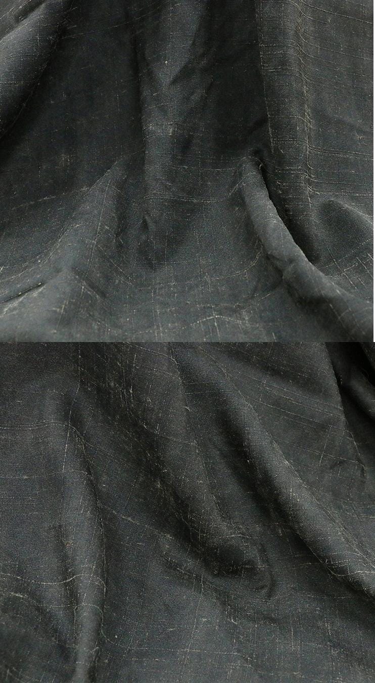 WASHEI - 45 Momme Handmade Old Style Gambiered Ganton Tussah Silk Fabric - 108cm wide by the Yard