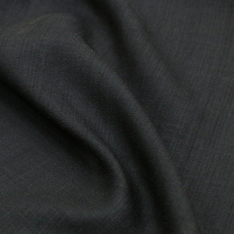 JIANGXIN - 27 Momme Handmade Gambiered Ganton Tussah Mud Silk Fabric - 130cm wide by the Yard