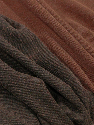 TAIDI - Heavyweight Vintage Mulberry Oil Silk Coarse Cloth Tussah Silk Fragrant Cloud Gauze Fabric - 97cm wide by the Yard