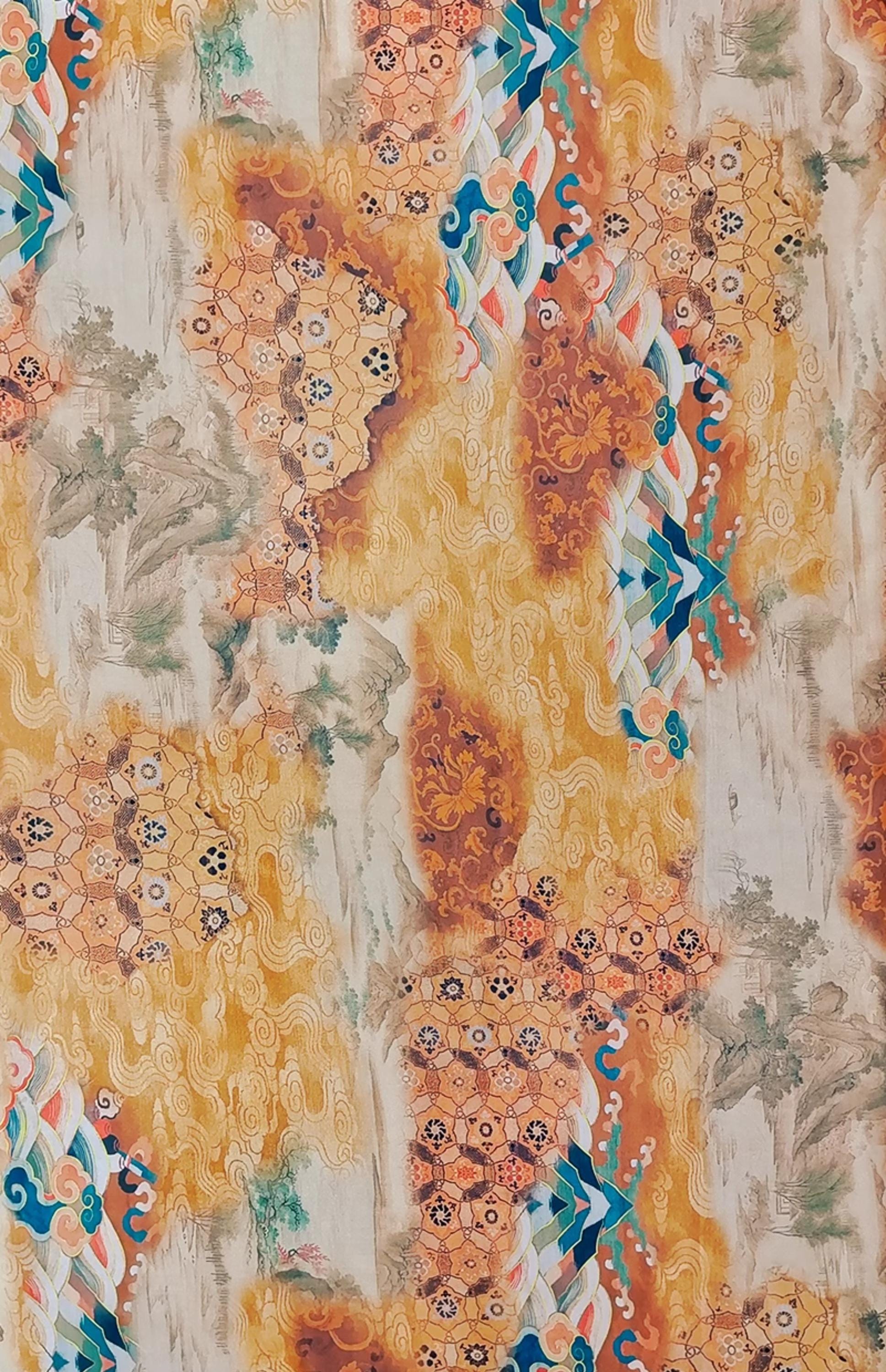 GYHJSS - Handmade 40 Momme Mud Silk Satin Fabric - 112cm By the Yard