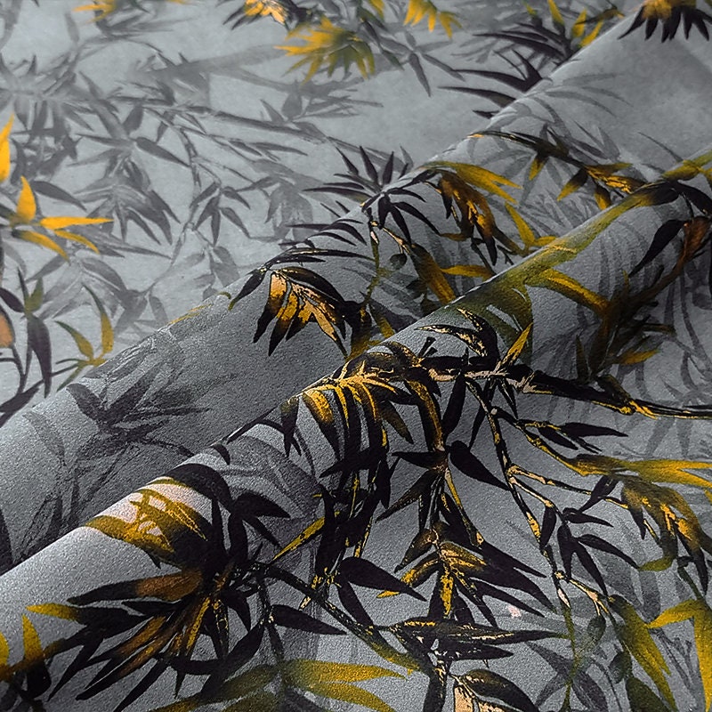 JYMT - Handmade 40 Momme Mud Silk Satin Fabric By the Yard