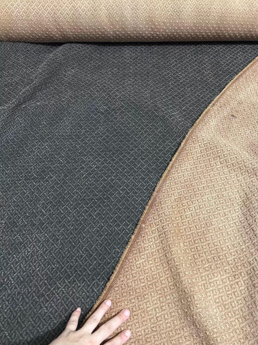 JPSZJXZ - 100 Momme Jacquard Mud Silk Gambiered Ganton Tussah Silk Fabric - 110cm wide by the Yard