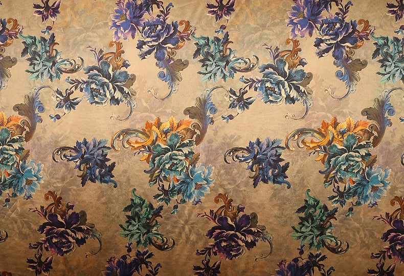 GUJFWH - Handmade 50 Momme PIZI Mud Silk Satin Fabric - 140cm wide by the Yard