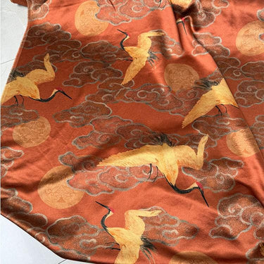 CFXHHF - Handmade 50 Momme PIZI Mud Silk Satin Fabric - 114cm by the Yard