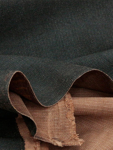 ZSPNWE - 50 Momme Handmade Tussah Silk Plain Weave Mud Silk Fabric - 99cm by the Yard