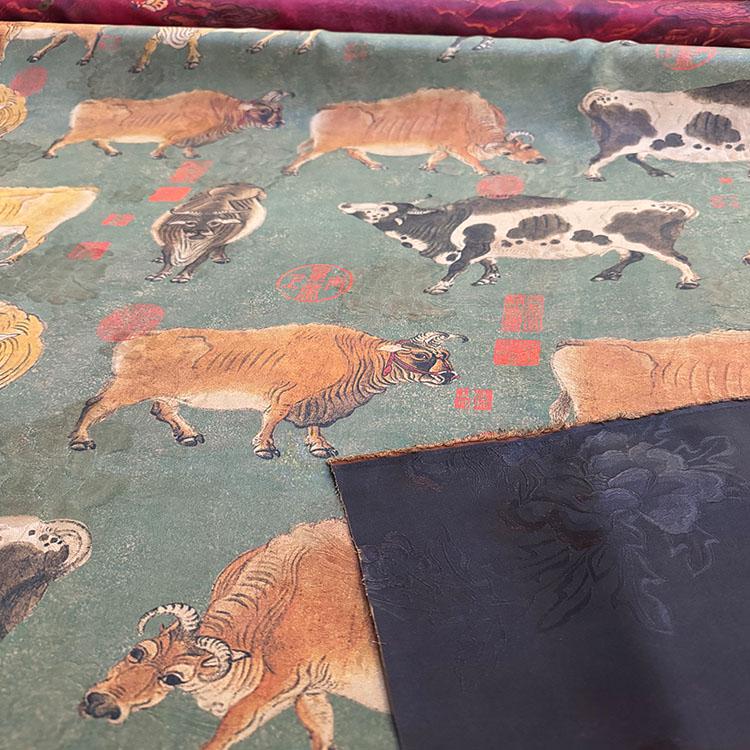 CFLYTH - Handmade 38 Momme Mud Silk Satin Fabric - 112cm By the Yard