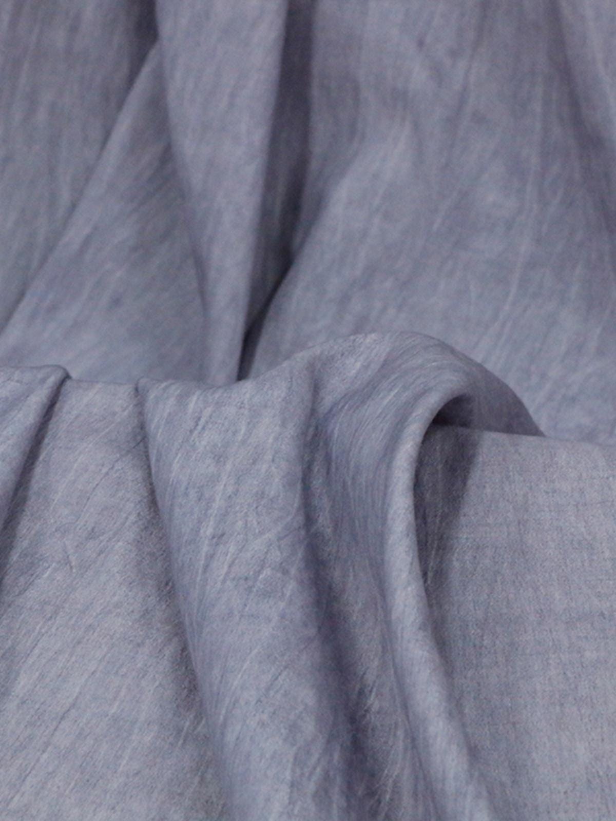 ZUOSIZ - 12 Momme Vintage Style Dirty Dyed Special Purple Tussah Silk Cotton Blend Satin Silk Fabric - 135cm wide by the Yard