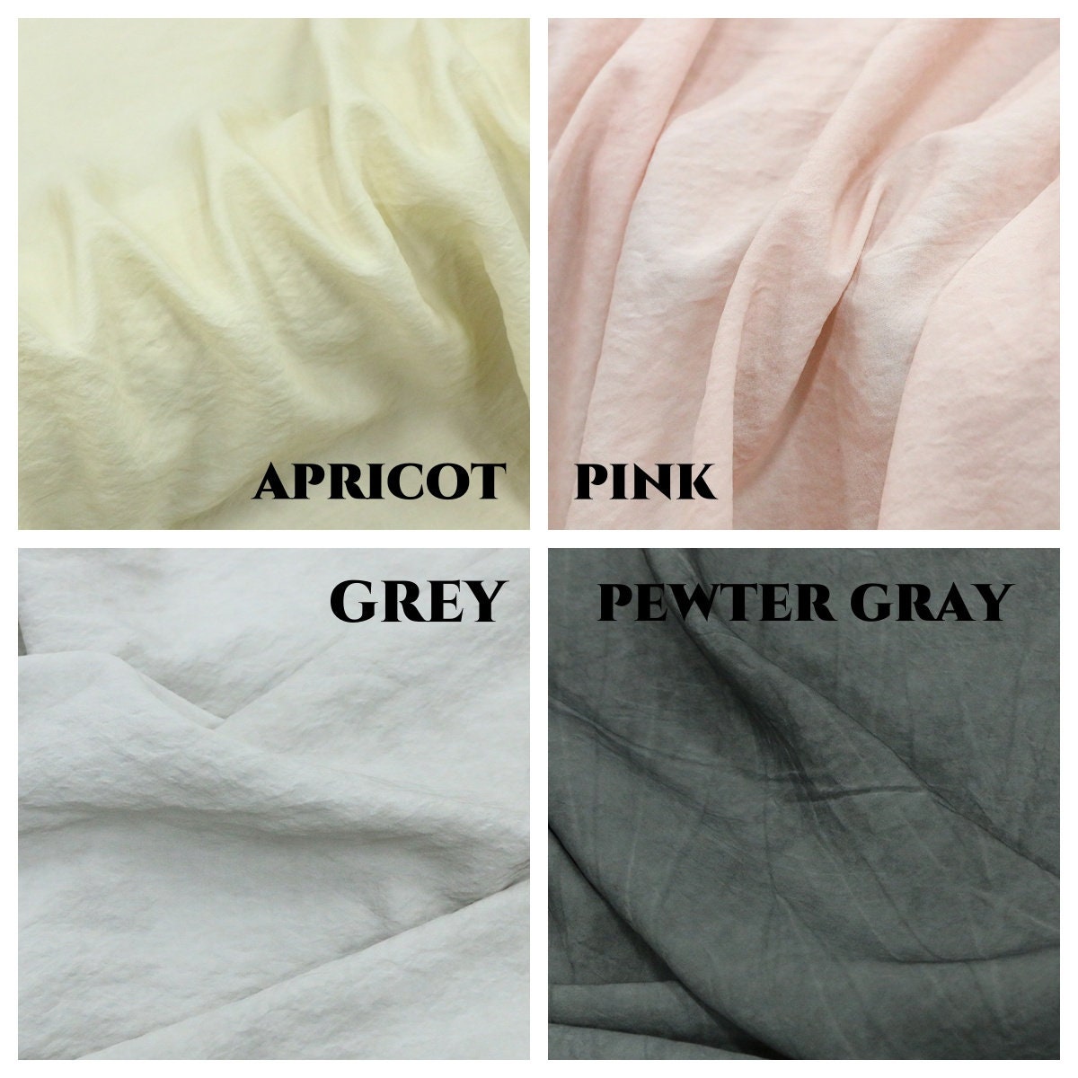 JUANS - Distressed Artisanal Style Silk Fabric Hand-Dyed with Vintage Charm - 137 cm by the Yard