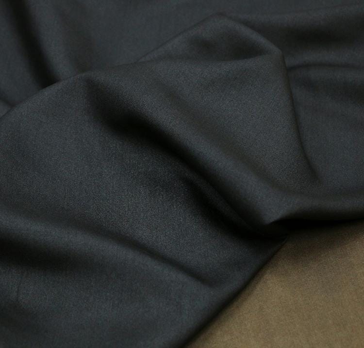 CUNZUO - 19 Momme Handmade Pure Tussah Silk Gambiered Ganton Gauze Silk Fabric ,110cm By the Yard