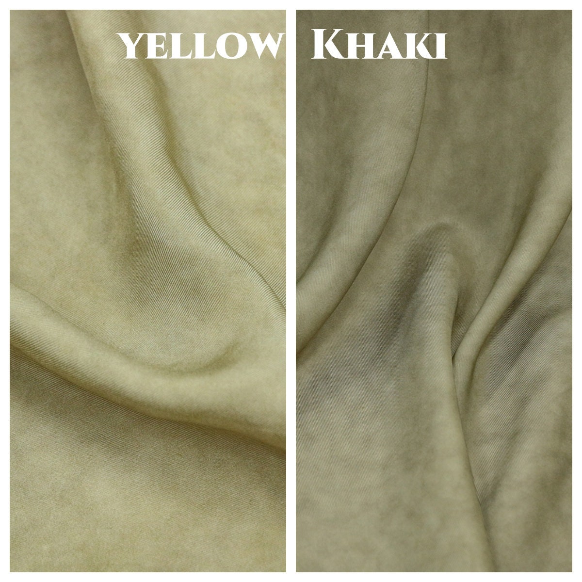 TWILL - 18 Momme Dirty Dyeing Distressed Twill Silk Fabric Made of Mulberry Silk - 135cm by the Yard