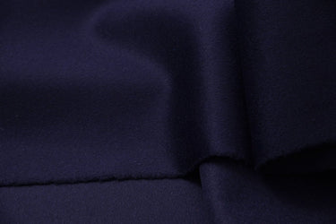 HH25C75W - 25% Cashmere Dark Blue Double Faced Wool Cashmere - 150cm by the yard