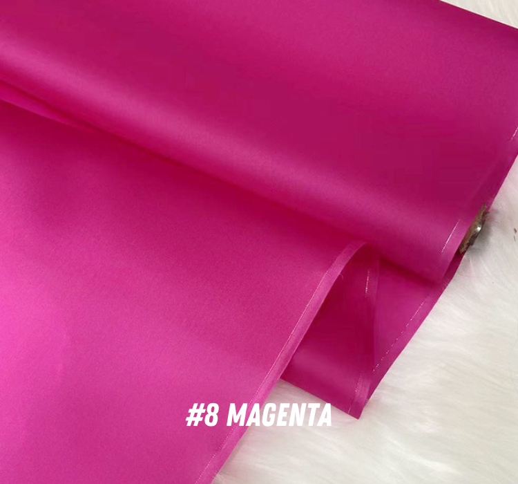 29 Solid Colors - 14 Momme Silk Organza Satin Fabric for Prom Dresses - 140cm wide by the Yard