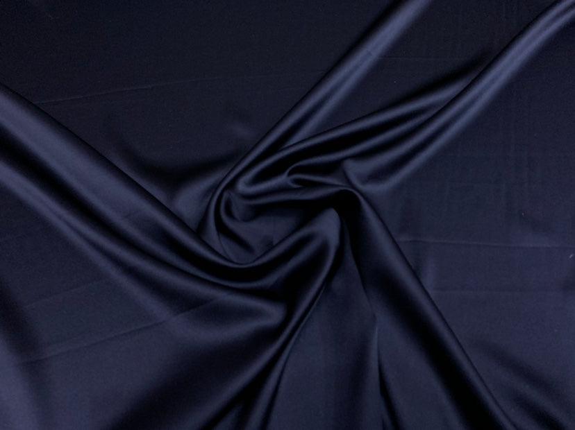 SUNSAI - 19 Momme Solid Color Digital Print Stretch Silk Satin Fabric - 140cm wide by the Yard