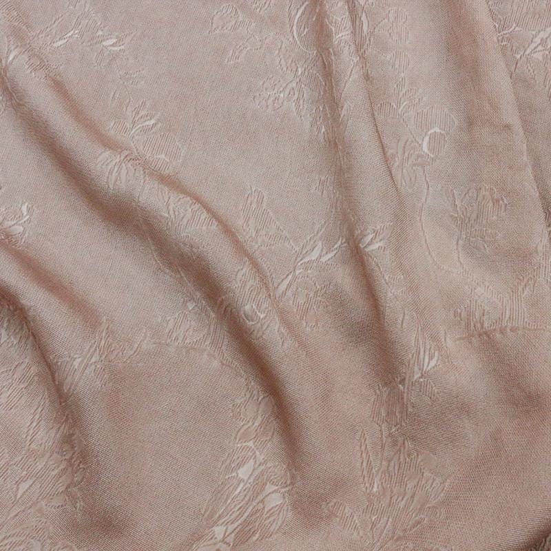 ZFTUHZ - 28 Momme Vintage Style Dirty Dyed Distressed Original Guipure Crepe jacquard Satin Silk Fabric - 108cm wide by the Yard