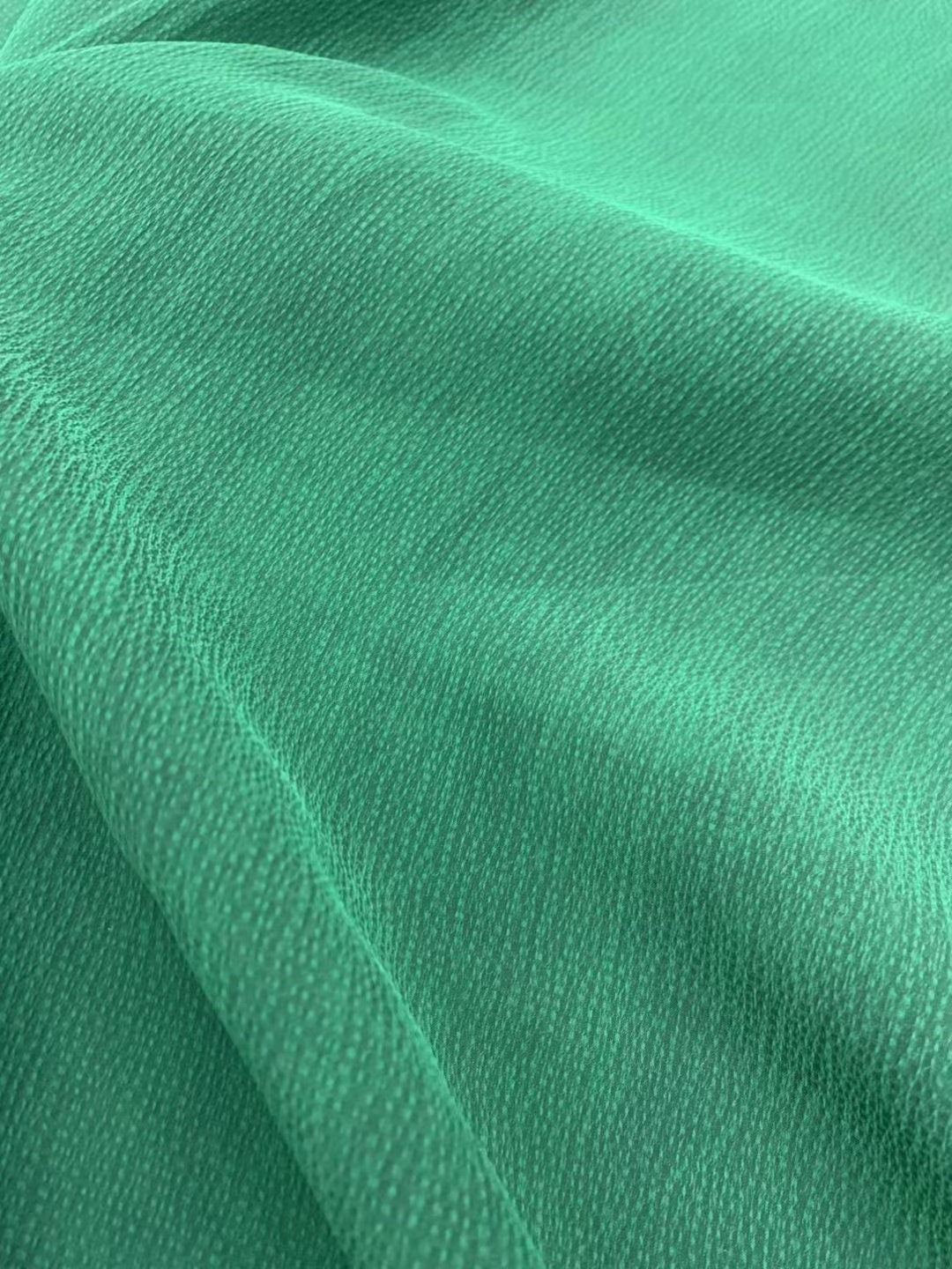 ZHENZHU - Handmade 26 Momme Bubble Pearl Satin Mud Silk Fabric - 110cm by the Yard