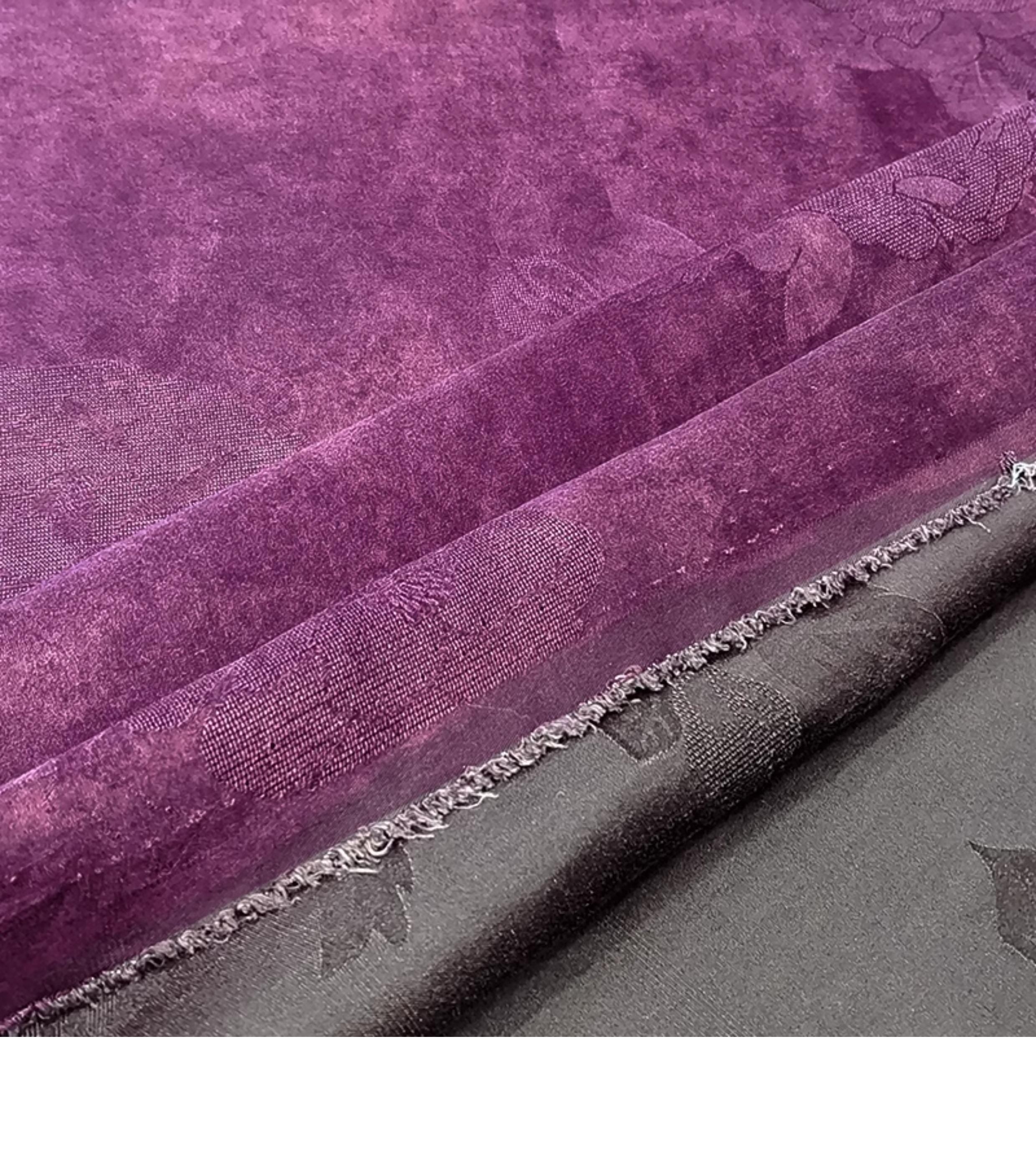 GYHLYH - Handmade 28 Momme HUALUO Jacquard Mud Silk Fabric (Openwork texture) - 112cm by the Yard