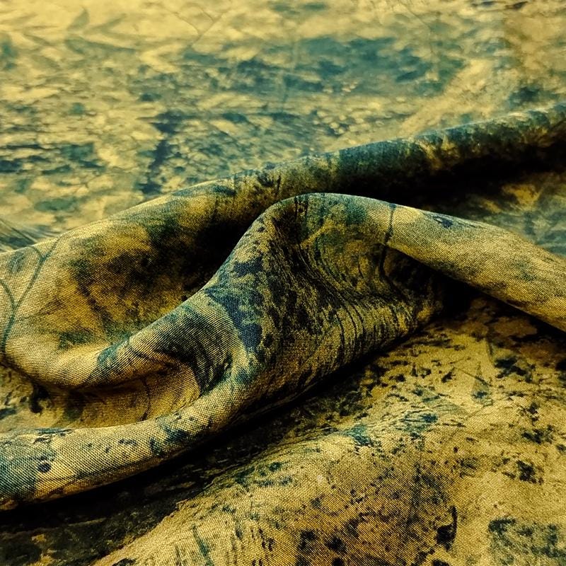 GUYMYE - Handmade 40 Momme Mud Silk Satin Fabric - 112cm by the Yard