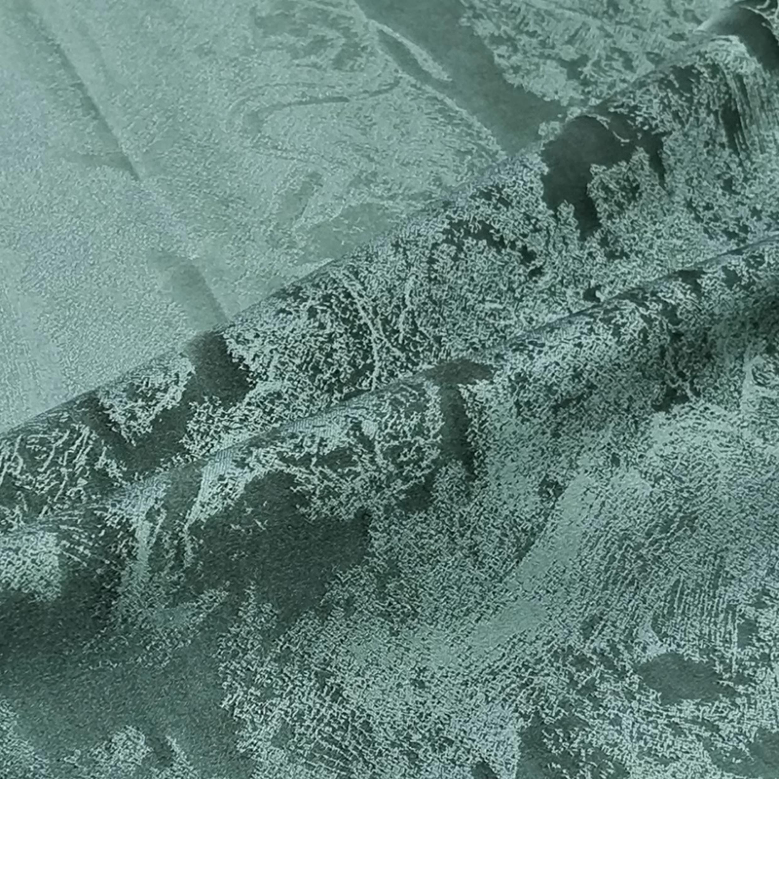 GYLJWY - Handmade 28 Momme Jacquard Mud Silk Satin Fabric - 112cm By the Yard