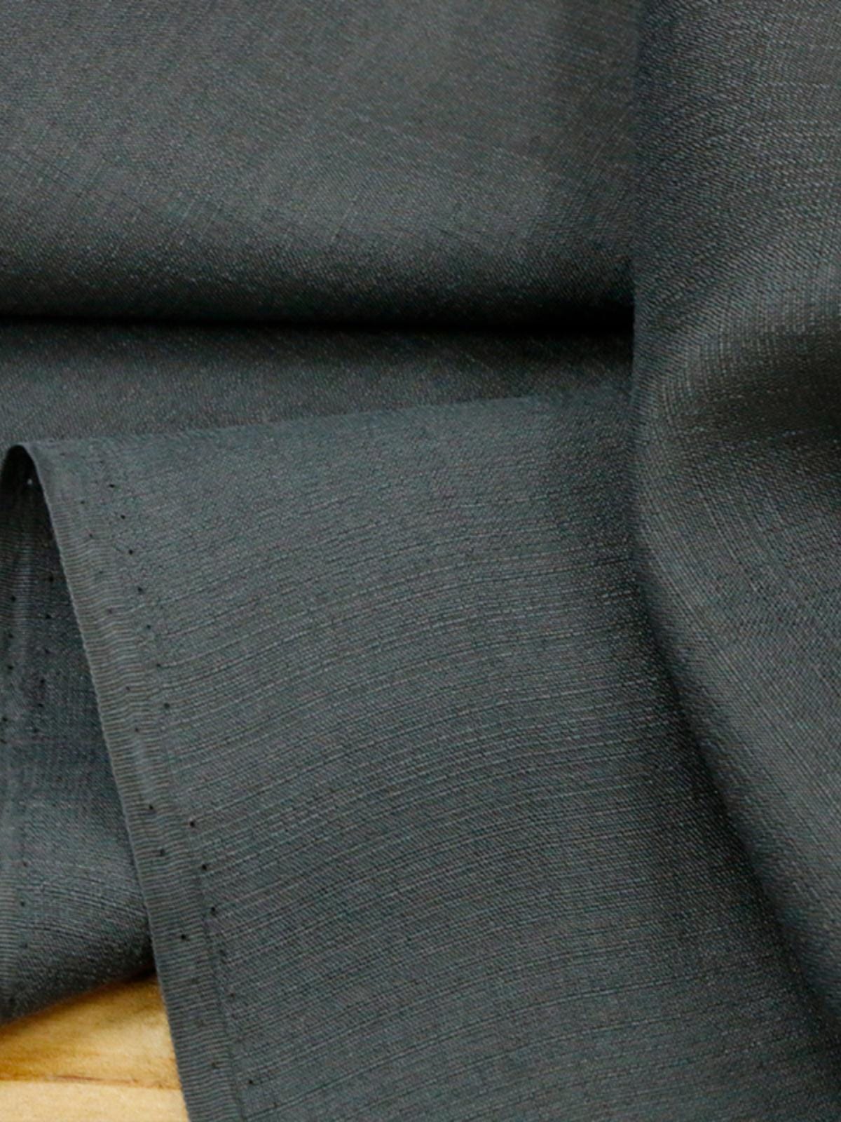 JLTIHA - 19 Momme Natural Tussah Silk Textured Jacquard Sandwashed Mulberry Silk Blend Fabric - 138cm wide By the Yard