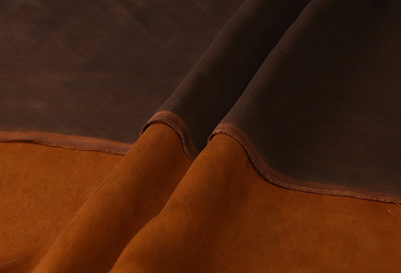 GUJBHH - Handmade 40 Momme Mud Silk Satin Fabric - 140cm wide by the Yard