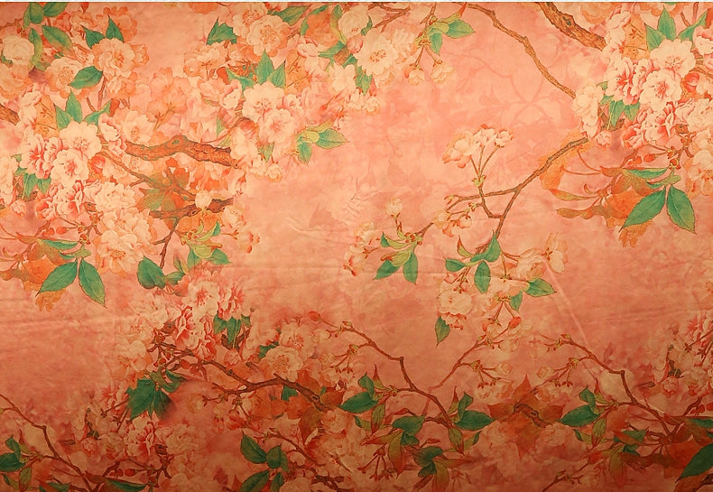 GUJFLH - Handmade 50 Momme PIZI Mud Silk Satin Fabric - 112cm wide by the Yard