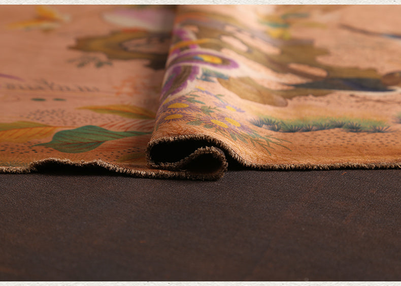 GUJFLY - Handmade75 Momme PIZI Mud Silk Satin Fabric - 112cm wide by the Yard