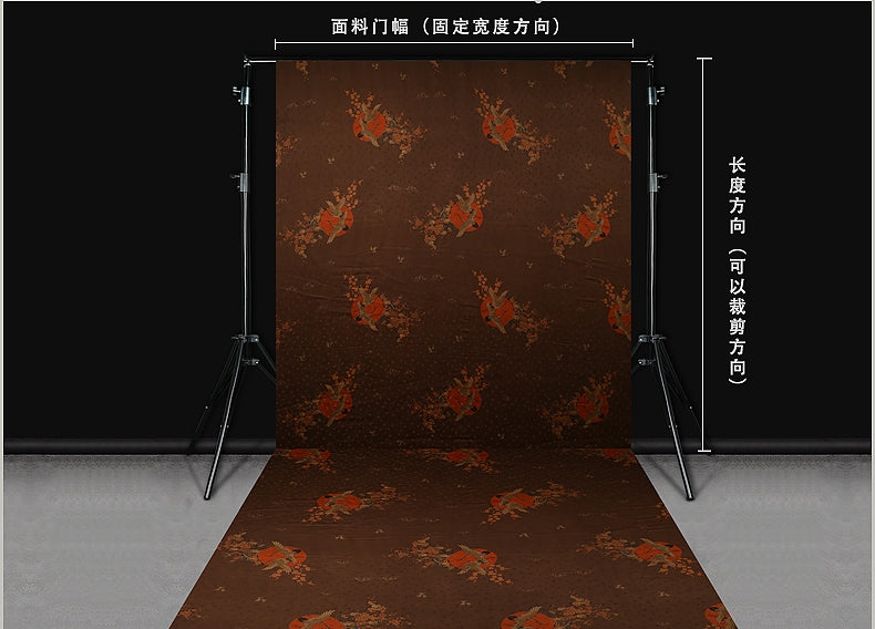 GUJHHM - Handmade 40 Momme Mud Silk Satin Fabric - 112cm wide by the Yard