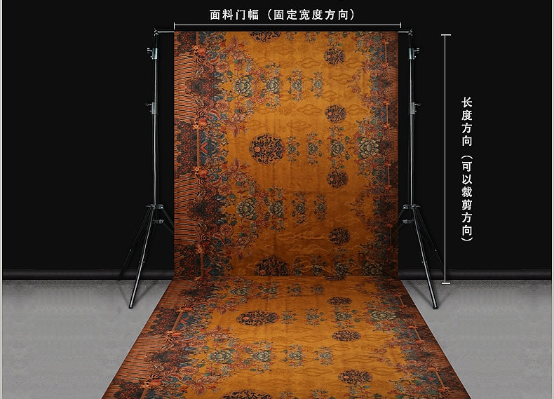 GUJHTH - Handmade 40 Momme Mud Silk Satin Fabric - 112cm wide by the Yard