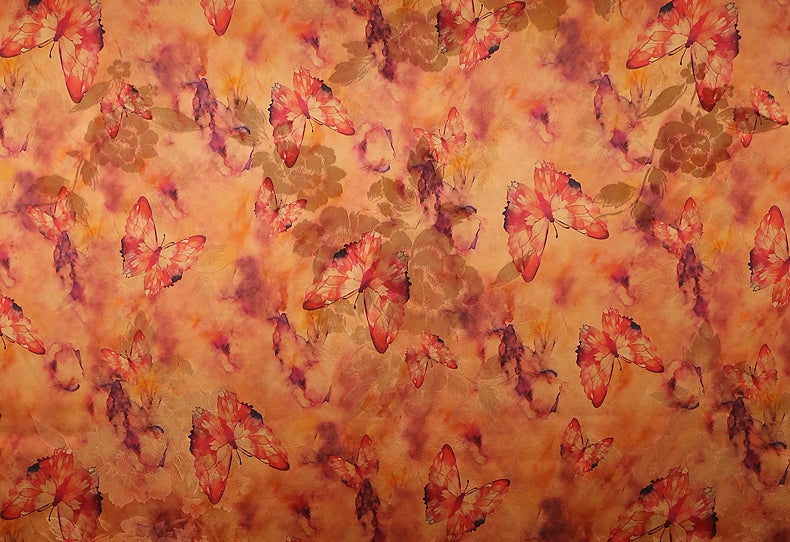 GUJJFD - Handmade 40 Momme Mud Silk Satin Fabric - 114cm wide by the Yard