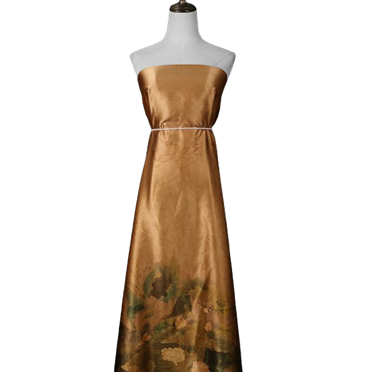 GUJJHH - Handmade 40 Momme Mud Silk Satin Fabric - 140cm wide by the Yard