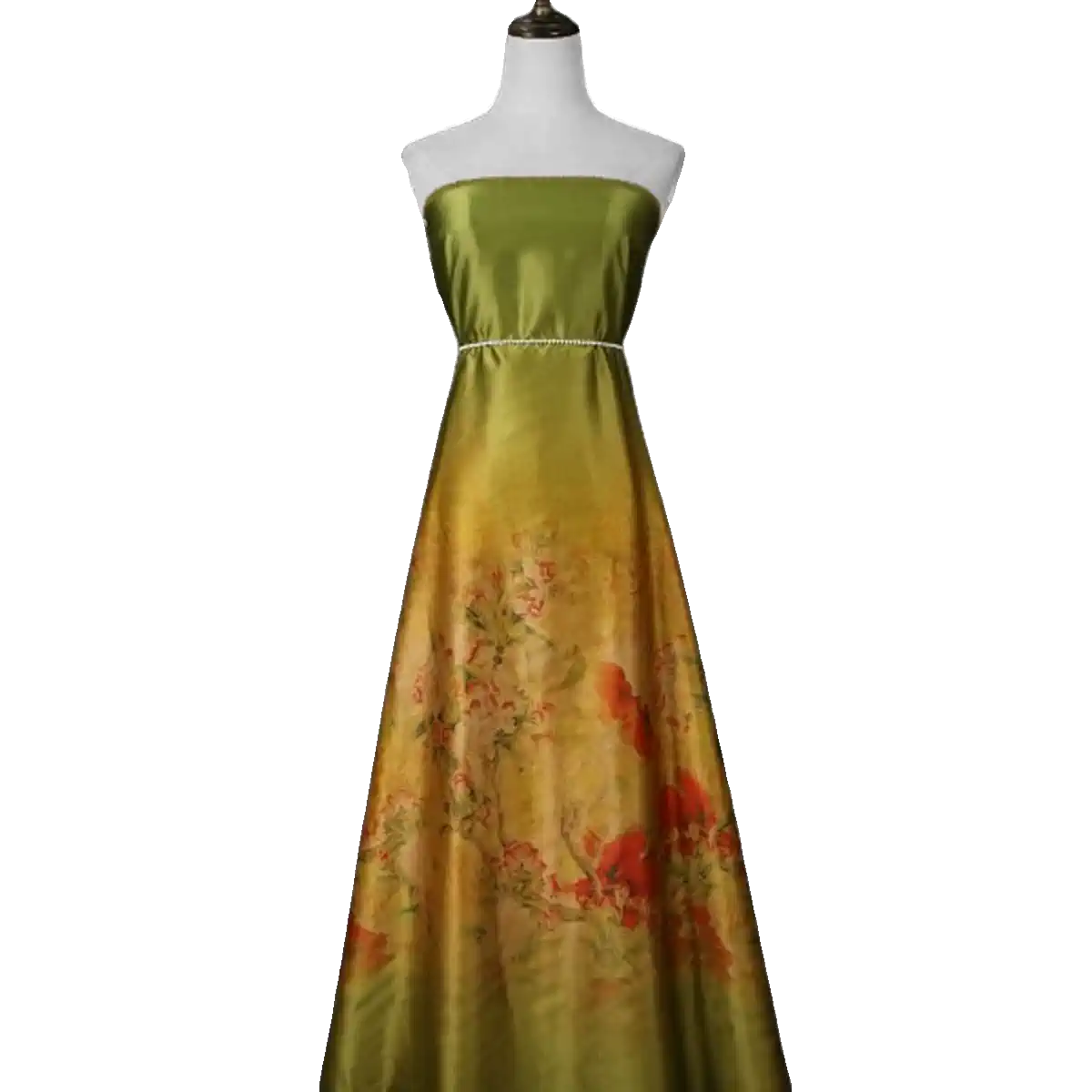 GUJLJH - Handmade 40 Momme Mud Silk Satin Fabric - 140cm wide by the Yard