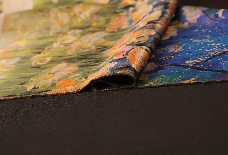 GUJLTH - Handmade 58 Momme PIZI Mud Silk Satin Fabric - 140cm wide by the Yard