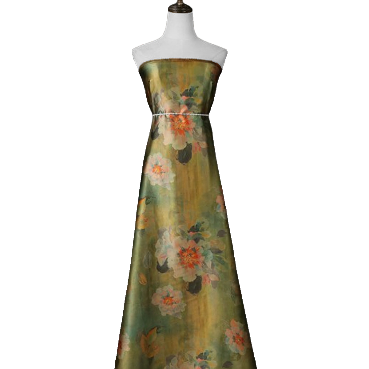 GUJMUD - Handmade 40 Momme Mud Silk Satin Fabric - 140cm wide by the Yard