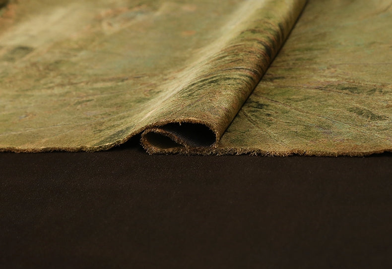 GUJSMO - Handmade 50 Momme PIZI Mud Silk Satin Fabric - 112cm wide by the Yard