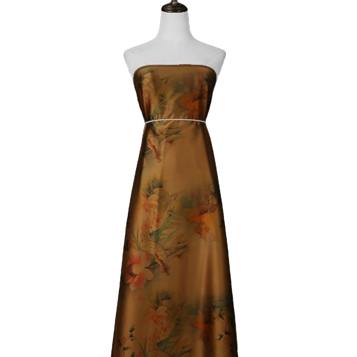 GUJSYH - Handmade 40 Momme Mud Silk Satin Fabric - 112cm wide by the Yard