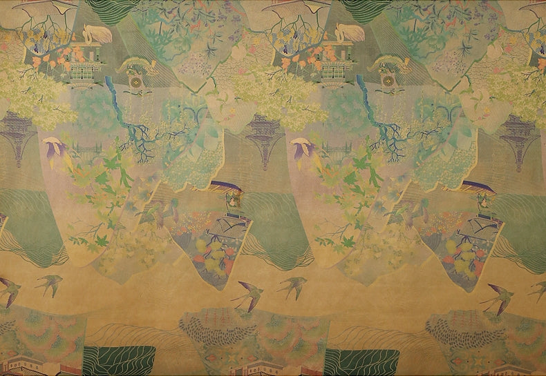 GUJYXZ - Handmade 60 Momme Mud Silk Satin Fabric - 112cm wide by the Yard