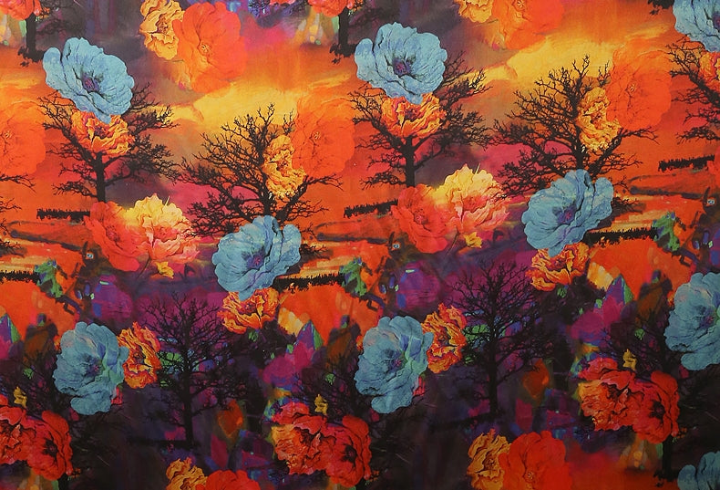 GUJYYH - Handmade 50 Momme PIZI Mud Silk Satin Fabric - 140cm wide by the Yard