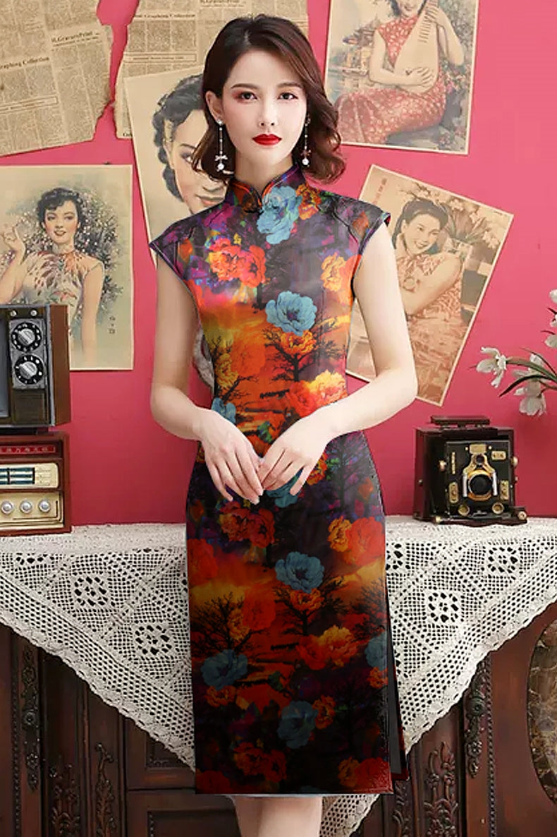 GUJYYH - Handmade 50 Momme PIZI Mud Silk Satin Fabric - 140cm wide by the Yard