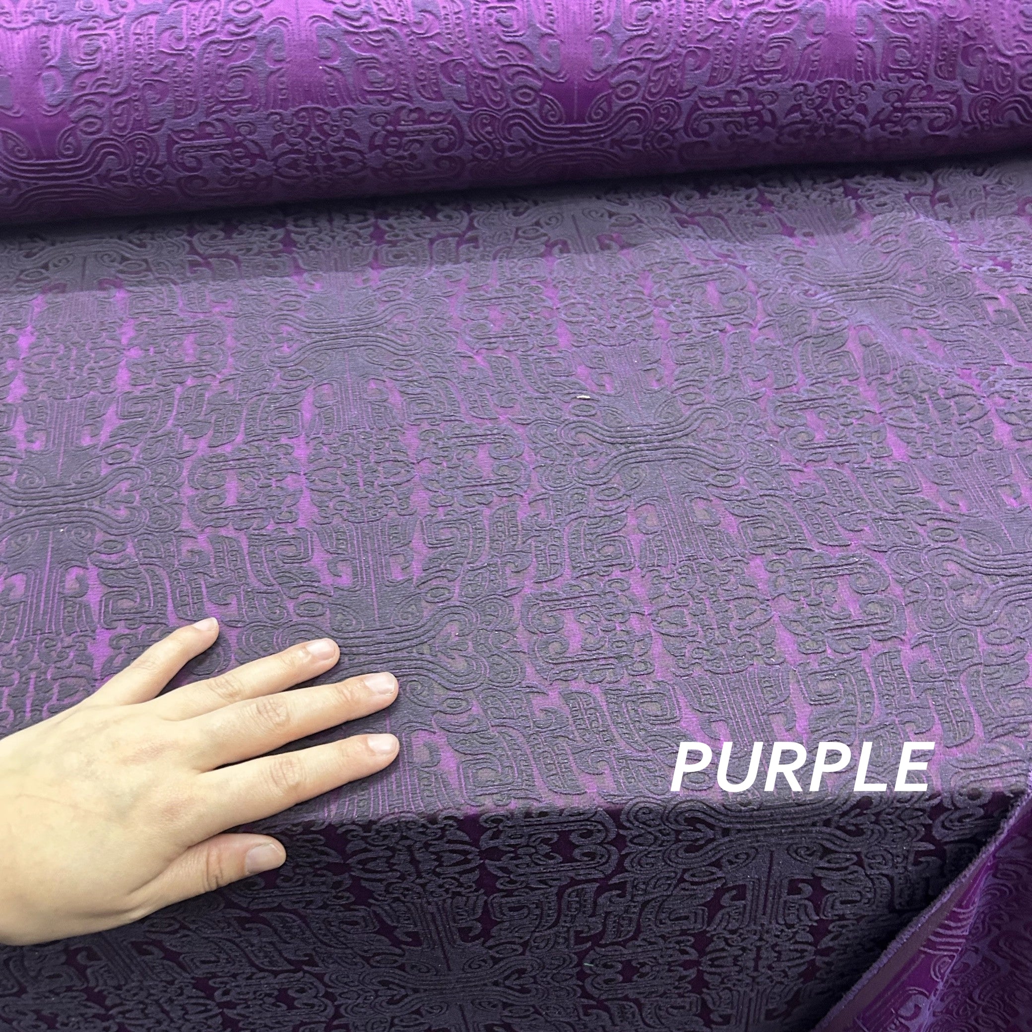 JPTAOTIE - 50 Momme Plant Dye Mud Brocade Silk Noil Fabric - 110cm wide by the Yard