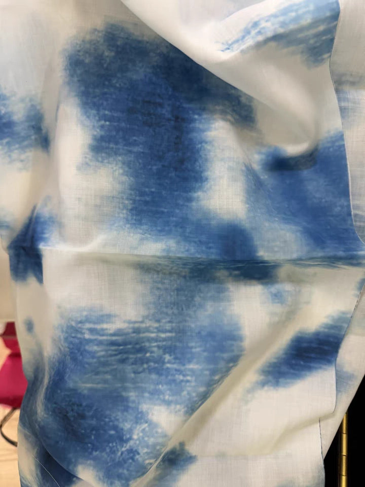 Chinese Traditional Indigo style deco fabric