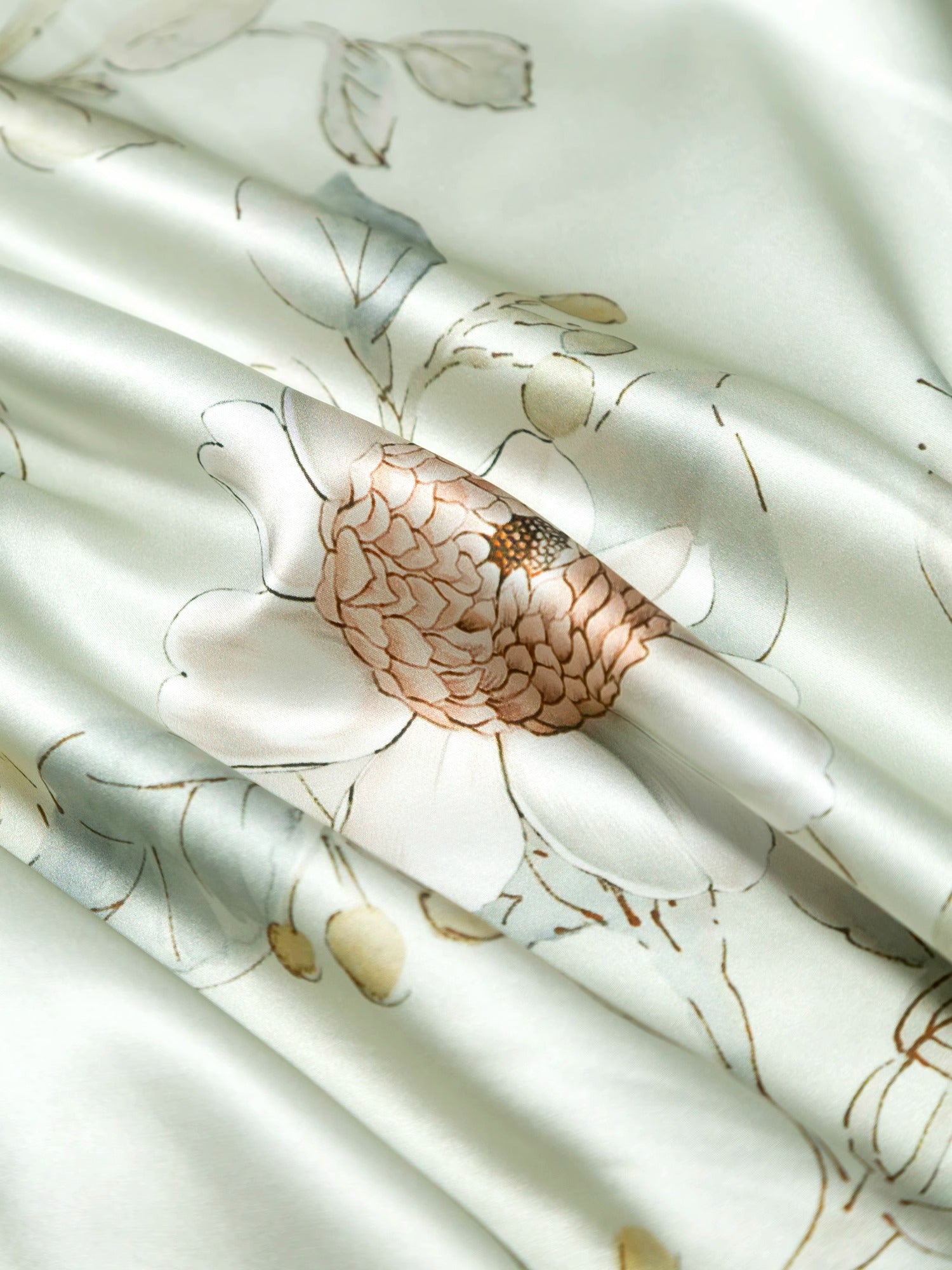 LUMDDIS - 25 Momme Silk Bedding Set with Silk Duvet