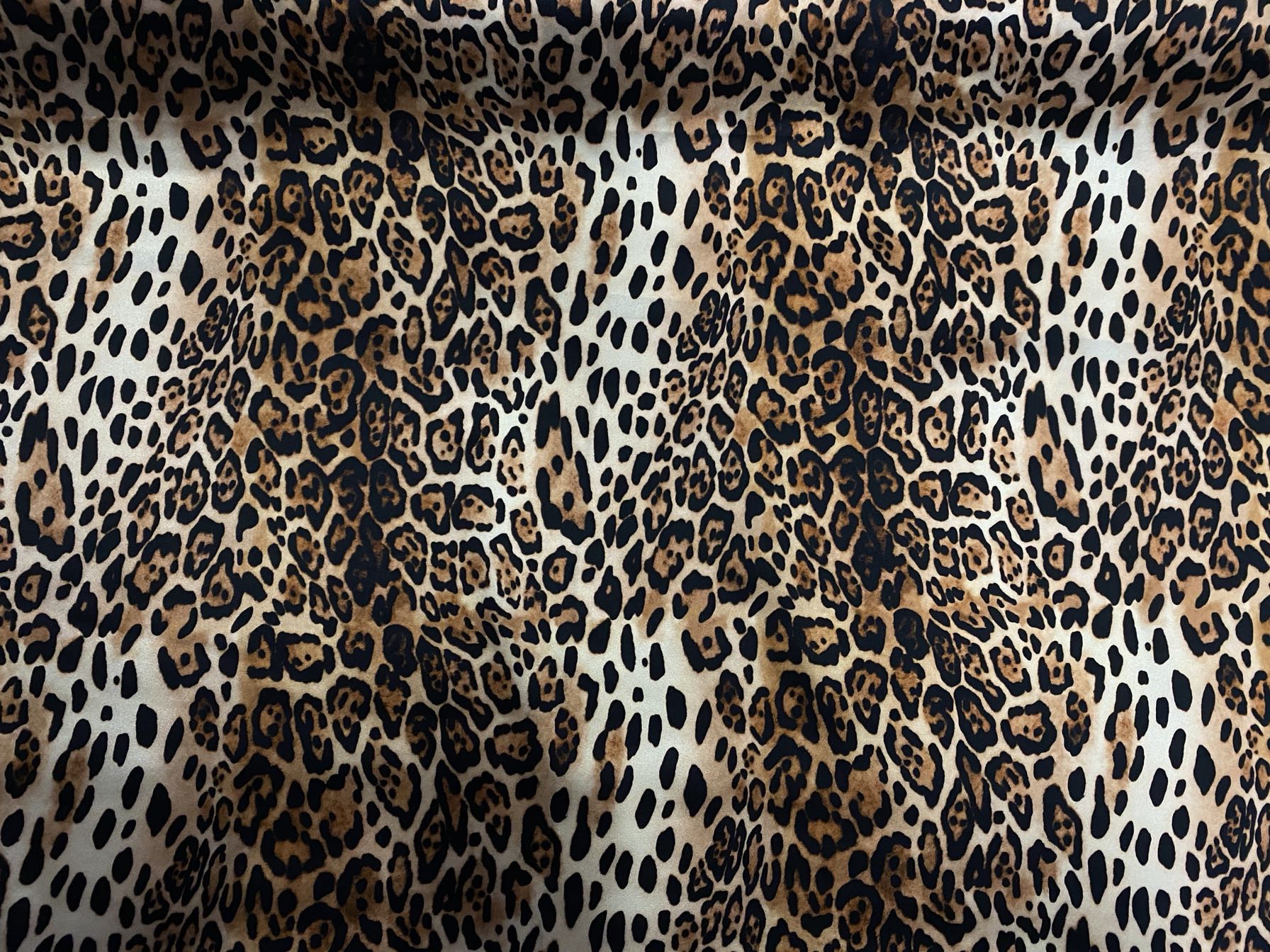 SEXBAO - 19 Momme Dark Green Peach Blossom Pattern Digital Print Stretch Silk Satin Fabric - 108cm wide by the Yard