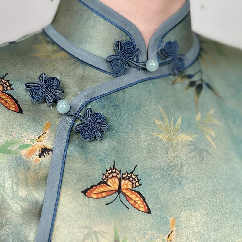 GUYLVD - Handmade 40 Momme Mud Silk Satin Fabric - 110cm By the Yard