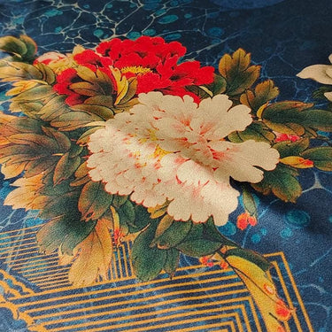 GUYJXT - Handmade 40 Momme Mud Silk Satin Fabric - 112cm By the Yard